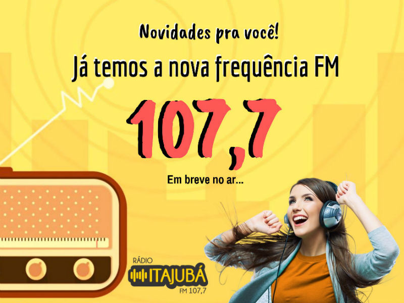 RÁDIO ITAJUBÁ JÁ POSSUI NOVA FREQUÊNCIA Rádio Itajubá FM